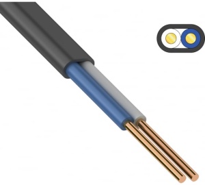 Кабель ВВГ-Пнг LS 2х1,5  ГОСТ плоский 100м