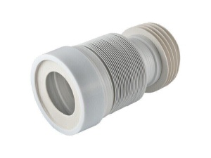 Слив для унитаза гофрированный АНИ мягкий выпуск d-110мм по20