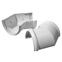 Угол желоба 135, белый 