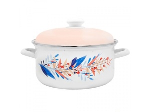 Кастрюля эмалированная 4,5 л Мир Софии индукция 1/1