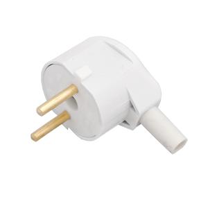 Вилка штепсельная В6-241 бел.углов