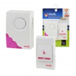 Звонок беспровод UDB-Q026 W-R1T1-16S-80M-WH 16мелод UL-0002402