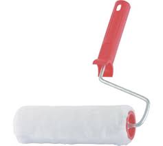 Валик искуственный мех 100мм Стандарт (ГОЛУБАЯ РУЧКА) 1/60