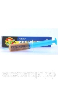 Средство от тараканов и муравьев ИНСЕКТОГЕЛЬ шприц 30гр (40) 