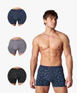 Трусы муж. боксеры  8991 р.4XL (ЧЗ)