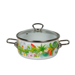 Кастрюля эмалированная 3,0 л Tropicana 