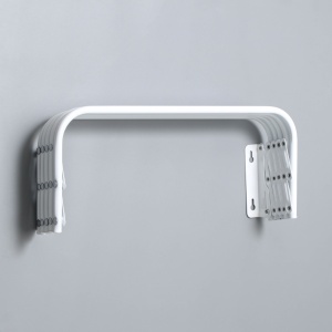 Сушилка д/белья настенная 90см серебро