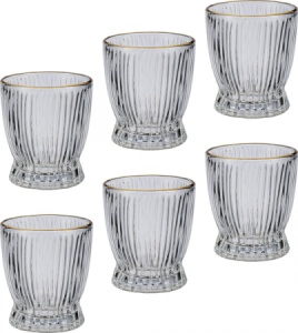 Набор стаканов стекло 6пр Deliglass 280мл Regent 1/8