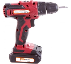 Дрель аккумуляторная RedVerg RD-SD18L/2Y