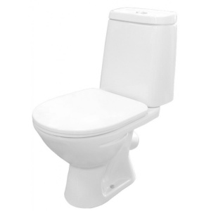 Унитаз-компакт СКАНДИ к/в, кноп. 2-реж., ниж/подв., сид. ПП