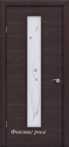 Дверь МДФ  Роса  стекло 800 мм