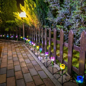 Светильник садовый USL-C-452/PT305 YELLOW TULIP 4276