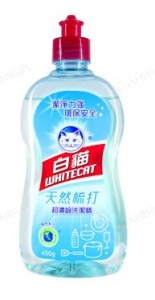 Средство для мытья посуды 1,7кг дозатор Whitecat BAIMAO 