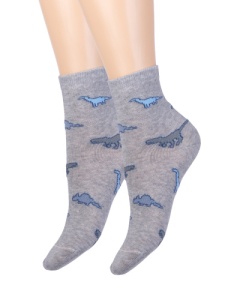 Носки детские мал. х/б+эл КВ с574 1/30 р.14-16 снят (ЧЗ)