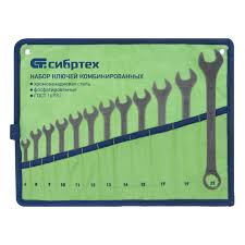 Набор ключей комбинированных 12шт (6-22) фосфатир.в сумке