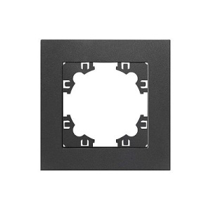 Рамка Афина одноместная графит А0053-Gr