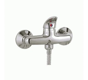 Смеситель для душа LEDEME рычажный, гибкий шланг.