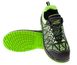Кроссовки МИСТРАЛЬ-НЕОН ПУ-ТПУ с ПКП  АС цв. лайм р.44 Распр.