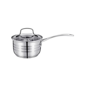 Ковш нержавеющая сталь 1,2 л Linea CINTURA 14х8 см ст/крышка + индукция 1/6 шт