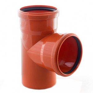 Тройник канализационный (РР) НАРУЖНЫЙ 160х160х90 мм