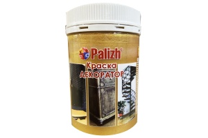 Краска-колер акриловая золото перламутр 0,25кг Palizh Декоратор