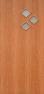 Дверь МДФ ПО-О-16  Стрела   стекло 900 мм Милан. орех