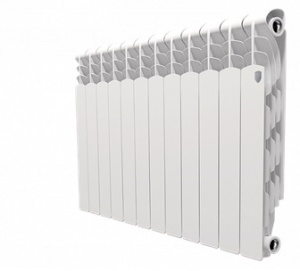 Радиатор алюминиевый 12 секций Royal Thermo 500 без монтажного комплекта