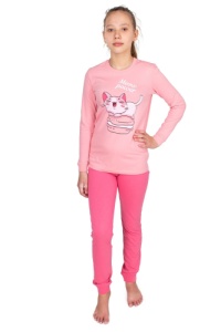 Комплект дев. (джемп+брюки) л3236  р.38/158 (ЧЗ)