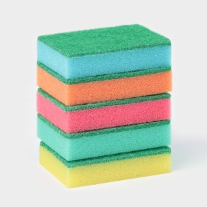 Губка для посуды Супер ТМ Доляна 5штук 1/30