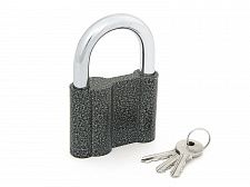 Замок навесной Palladium 601S-80 фигурный