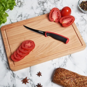 Нож для томатов 12,3 см Эффект ТМ Appetite красный 