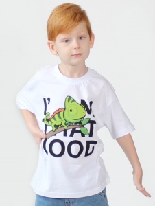 Футболка мал. 11205 рост 122 (ЧЗ)