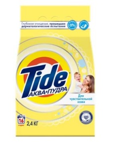 Стиральный порошок Автомат 2,4кг для чувствительной кожи Тайд 