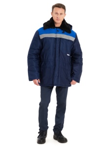 Куртка муж.Бригада-Р син/вас.р.44-46/170-176 (ЧЗ)