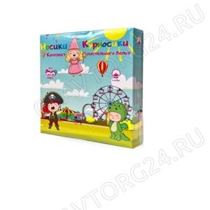 КПБ дет бязь нав 60х60 пл 125 гр/м