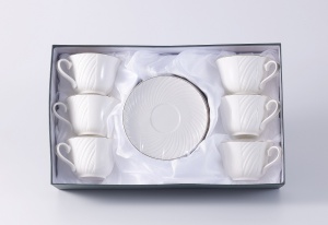 Набор чайный керам 12пр 220 мл Белый 1/8