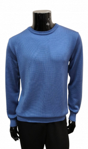 Джемпер муж. голубой Д-311 р.52/176-182  (ЧЗ)