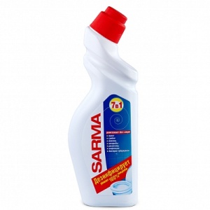 Средство чистящее для сантехники (для унитазов) 750мл Сарма (18)