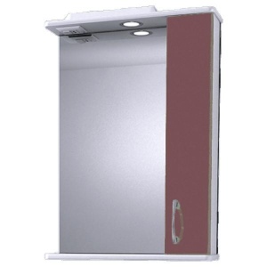 Шкаф навес с зерк 55 Орион Комфорт лев