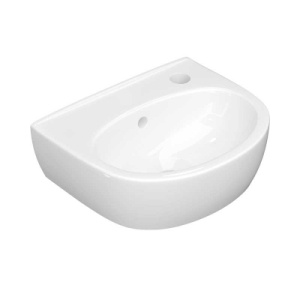 Умывальник 36 Лаго с креплением, белый