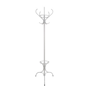 Вешалка-стойка № 2 Тюльпан  Белое серебро