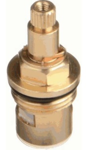 Кран-букса металлическая керамика 1/2" 8*20 (пов.180град) короткая