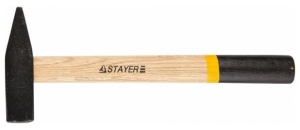 Молоток 200гр с деревянной ручкой STAYER  