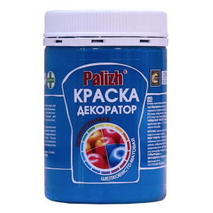 Краска-колер акриловая васильковый 0,32кг Palizh Декоратор