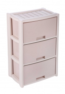 Комод Колорит 3-х секционный Башпласт