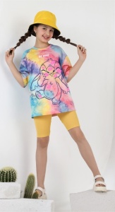 Костюм дев. (футб+бриджи) Мел рост 170 (ЧЗ)