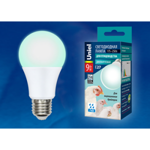 Лампа LED-A60-9W/SCBG/E27/FR/DIM д/бройлеров диммируемая