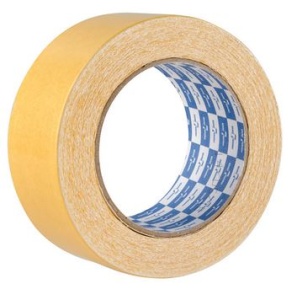 Лента двусторонняя на тканевой основе 50мм*25м без и/у Клебебендер(36)