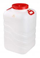 Канистра-бочка Волна с навесными ручками 80л