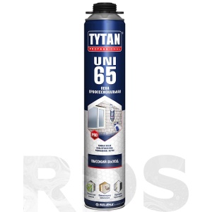 Пена монтажная профессиональная 1000/750мл Титан Уни (12) 